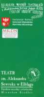 VIII Elbląska Wiosna Teatralna – informator z programem