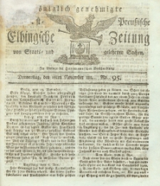 Elbingsche Zeitung, No. 95 Donnerstag, 28 November 1811