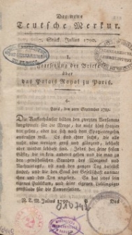 Der neue Teutsche Merkur, 1790, Nr. 7-12.
