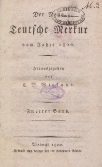 Der neue Teutsche Merkur, 1800, Nr. 5-8.