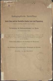 Kartographische Darstellung der Unter-Ems und der Emsh&auml;fen Emden, Leer und Papenburg