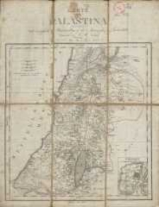 Karte von Paleastina mit vorzüglicher Berücksichtigung der Seetzenschen Nachrichten