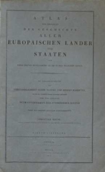 Atlas zur Übersicht der Geschichte aller europäischen Länder und Staaten