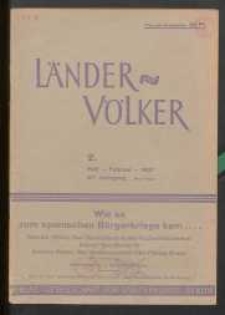 Länder und Völker, 2. Heft/Februar 1937