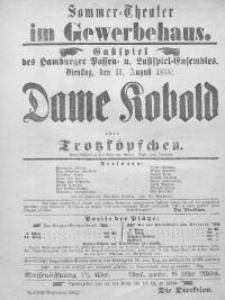 Dame Kobold oder: Trotzköpfchen - Pedro Calderón de la Barca