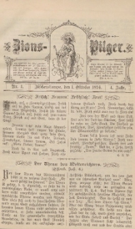 Zions-Pilger 1894