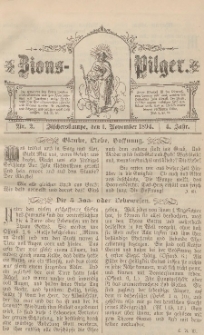 Zions-Pilger Nr. 2, 1. November 1894, 4 Jahr.