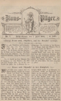 Zions-Pilger Nr. 7, 1. April 1895, 4 Jahr.