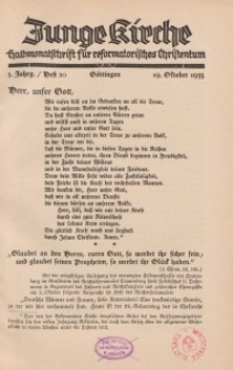 Junge Kirche, 1935/ Heft 20