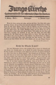 Junge Kirche, 1940/ Heft 2