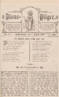 Zions-Pilger Nr. 11, 1. August 1896, 5 Jahr.