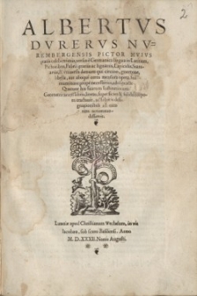Institutiones geometricae...versus è Germanica lingua in Latinam [...]