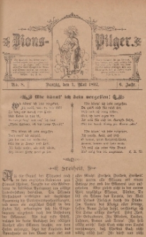 Zions-Pilger Nr. 8, 1. Mai 1897, 6 Jahr.