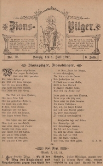 Zions-Pilger Nr. 10, 1. Juli 1897, 6 Jahr.