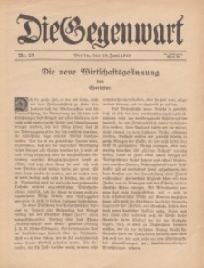 Die Gegenwart: Wochenschrift für Literatur, Kunst, Leben, 44. Jahrgang, 1915, H. 25