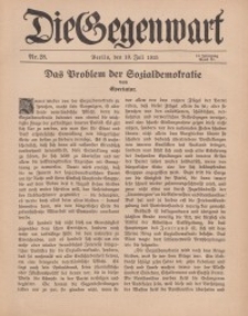 Die Gegenwart: Wochenschrift für Literatur, Kunst, Leben, 44. Jahrgang, 1915, H. 28