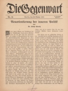 Die Gegenwart: Wochenschrift für Literatur, Kunst, Leben, 44. Jahrgang, 1915, H. 44