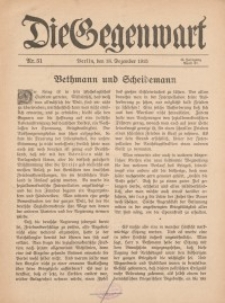 Die Gegenwart: Wochenschrift für Literatur, Kunst, Leben, 44. Jahrgang, 1915, H. 51
