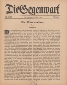 Die Gegenwart: Wochenschrift für Literatur, Kunst, Leben, 45. Jahrgang, 1916, H. 26/27