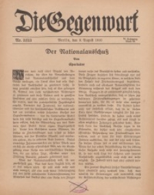 Die Gegenwart: Wochenschrift für Literatur, Kunst, Leben, 45. Jahrgang, 1916, H. 32/33