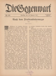 Die Gegenwart: Wochenschrift für Literatur, Kunst, Leben, 46. Jahrgang, 1917, H. 3/4