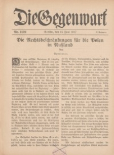 Die Gegenwart: Wochenschrift für Literatur, Kunst, Leben, 46. Jahrgang, 1917, H. 21/22