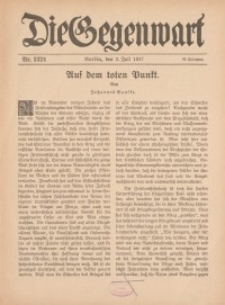 Die Gegenwart: Wochenschrift für Literatur, Kunst, Leben, 46. Jahrgang, 1917, H. 23/24
