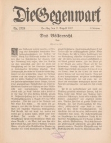 Die Gegenwart: Wochenschrift für Literatur, Kunst, Leben, 46. Jahrgang, 1917, H. 27/28
