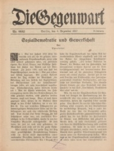 Die Gegenwart: Wochenschrift für Literatur, Kunst, Leben, 46. Jahrgang, 1917, H. 44/45