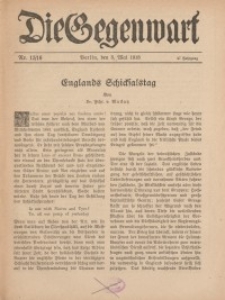 Die Gegenwart: Wochenschrift für Literatur, Kunst, Leben, 47. Jahrgang, 1918, H. 15/16