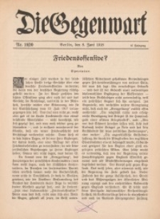 Die Gegenwart: Wochenschrift für Literatur, Kunst, Leben, 47. Jahrgang, 1918, H. 19/20
