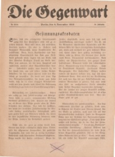 Die Gegenwart: Wochenschrift für Literatur, Kunst, Leben, 48. Jahrgang, 1919, H. 33/34
