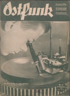 Ostfunk : Ostdeutsche illustrierte, Jg. 15., 1938, H. 47.