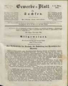 Gewerbe-Blatt für Sachsen. Jahrg. III, 15. März, nr 11.