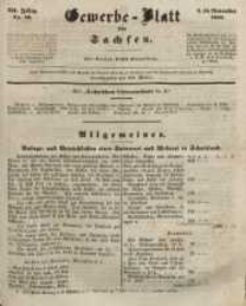 Gewerbe-Blatt für Sachsen. Jahrg. III, 15. November, nr 46.