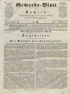 Gewerbe-Blatt für Sachsen. Jahrg. VIII, 6. Januar, nr 2.