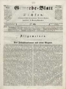 Gewerbe-Blatt für Sachsen. Jahrg. VIII, 23. Mai, nr 41.