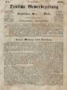 Deutsche Gewerbezeitung und Sächsisches Gewerbeblatt, Jahrg. X. Freitag, 3. Januar, nr 1.