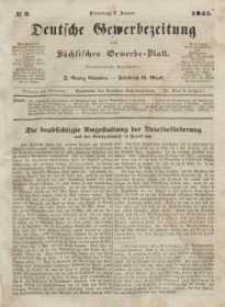 Deutsche Gewerbezeitung und Sächsisches Gewerbeblatt, Jahrg. X. Dienstag, 7. Januar, nr 2.