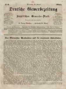Deutsche Gewerbezeitung und Sächsisches Gewerbeblatt, Jahrg. X. Dienstag, 21. Januar, nr 6.