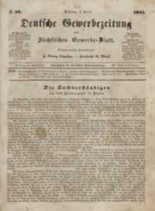 Deutsche Gewerbezeitung und Sächsisches Gewerbeblatt, Jahrg. X. Dienstag, 1. April, nr 26.