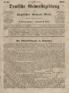 Deutsche Gewerbezeitung und Sächsisches Gewerbeblatt, Jahrg. X. Freitag, 18. April, nr 31.