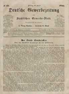 Deutsche Gewerbezeitung und Sächsisches Gewerbeblatt, Jahrg. X. Freitag, 25. April, nr 33.
