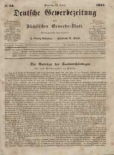 Deutsche Gewerbezeitung und Sächsisches Gewerbeblatt, Jahrg. X. Dienstag, 29. April, nr 34.