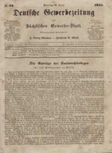 Deutsche Gewerbezeitung und Sächsisches Gewerbeblatt, Jahrg. X. Dienstag, 29. April, nr 34.