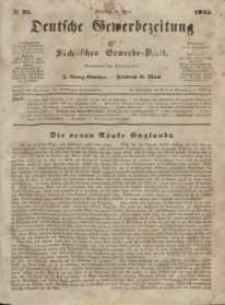 Deutsche Gewerbezeitung und Sächsisches Gewerbeblatt, Jahrg. X. Freitag, 2. Mai, nr 35.