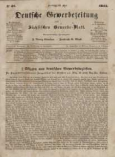Deutsche Gewerbezeitung und Sächsisches Gewerbeblatt, Jahrg. X. Freitag, 23. Mai, nr 41.