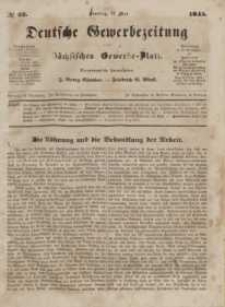 Deutsche Gewerbezeitung und Sächsisches Gewerbeblatt, Jahrg. X. Dienstag, 27. Mai, nr 42.