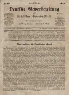 Deutsche Gewerbezeitung und Sächsisches Gewerbeblatt, Jahrg. X. Freitag, 30. Mai, nr 43.