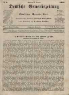 Deutsche Gewerbezeitung und Sächsisches Gewerbeblatt, Jahrg. XII, Dienstag, 5. Januar, nr 2.